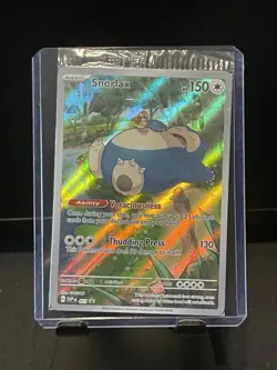 Pokemon TCG Snorlax SVP051 Promo Card Sealed, Near Mint Condition - Image 1