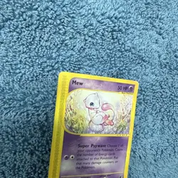 Mew 55/165 E reader Expedition Pokemon Card NON HOLO - MP/HP - Image 5