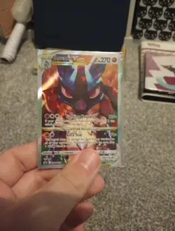 Pokemon TCG Lucario VSTAR SWSH291 Holo Promo Card Sealed - Image 5