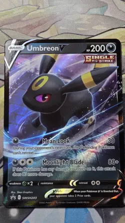 Umbreon V SWSH203 SWSH: Sword & Shield Promo Cards Holo - Image 1