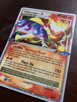 Infernape LV.X DP10 Black Star Promo 2007 Holo Rare Pokemon Card TCG - Image 3