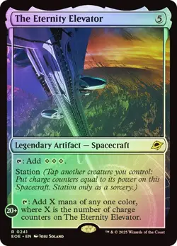 1x NM FOIL The Eternity Elevator MTG Edge of Eternities SV - Image 1