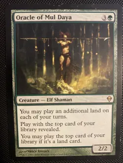 English - MTG Oracle Of Mul Daya - Zendikar - Image 1