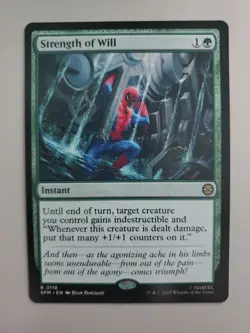 MTG Strength of Will Marvel's Spider-Man Regular Rare - Image 1
