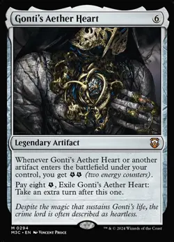 Gonti's Aether Heart Regular - Modern Horizons 3 Commander MTG-NM - Image 1