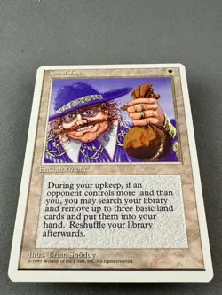 Land Tax- MTG Core Set 4th Edition Regular-Unplayed NM-Magic the Gathering - Image 3