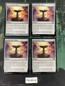 4x MTG Everflowing Chalice - (2x C14, 1x MM 2015, 1x DDF) (Playset) - Image 1