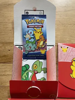 Lot of 4 Pokemon 25th Anniversary McDonalds Promo Cards Sealed Booster Packs - Image 2