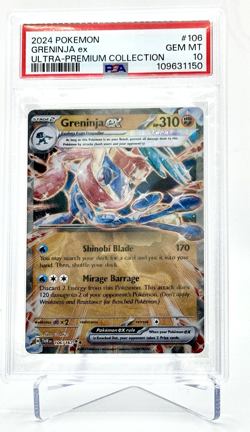 2024 POKEMON GRENINJA EX ULTRA-PREMIUM COLLECTION #106 GRENINJA EX PSA 10 - Image 1