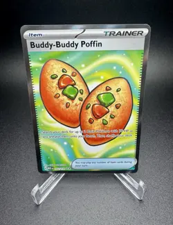 Buddy-Buddy Puffin 167/132 Mega Evolution Full Art Trainer Pokemon TCG NM - Image 1