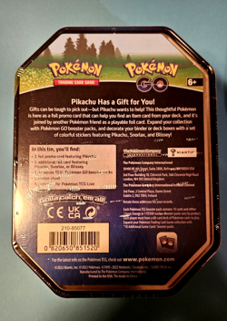 Pokemon GO Tin (Snorlax) Factory Sealed Tin, Undamaged Mint & boxed shipping! 820650851520 - Image 2