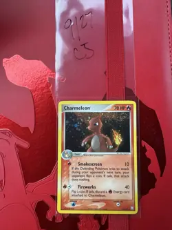 Charmeleon - 110/109 Team Rocket Returns Secret Rare Holo SWIRL Pokemon - NM/LP - Image 1