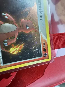Charmeleon - 110/109 Team Rocket Returns Secret Rare Holo SWIRL Pokemon - NM/LP - Image 2