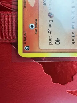 Charmeleon - 110/109 Team Rocket Returns Secret Rare Holo SWIRL Pokemon - NM/LP - Image 4