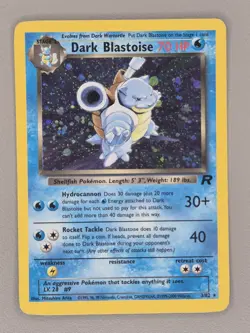 Pokemon TCG Dark Blastoise 3/82 Team Rocket Holo Rare Mint - Image 3
