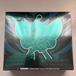 Twilight Masquerade Pokemon Center Elite Trainer Box ETB with tear in plastic - Image 1