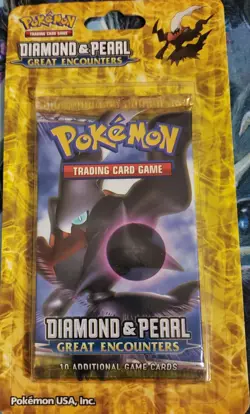 Pokemon TCG Diamond And Pearl Great Encounters Booster Pack - Image 1