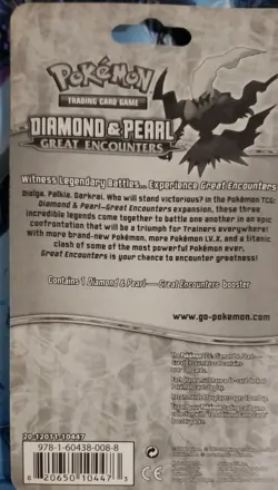 Pokemon TCG Diamond And Pearl Great Encounters Booster Pack - Image 2