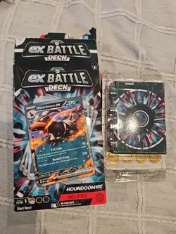 Pokemon ex Battle Deck HOUNDOOM EX NEW (SEE DESC) TCG Free Shipping Pokemon - Image 1