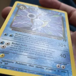 Dark Blastoise 20/82 Non-Holo Rare Team Rocket Set Pokemon TCG Vintage WOTC HP - Image 3