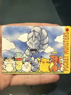POKEMON POCKET MONSTERS VENDING PRISM STICKER 25 PIKACHU ASHE - Image 5