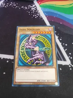 *** DARK MAGICIAN *** 1ST EDITION ORIGINAL ART MINT CONDITION LDK2-ENY10 YUGIOH! - Image 1