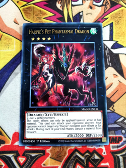 Harpie's Pet Phantasmal Dragon mago-en132 1st Edition (NM+) Rare Yu-Gi-Oh! - Image 1