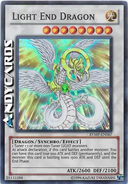 LIGHT END DRAGON (Drago Della Luce Finale) • Super R • RYMP EN067 • Unl • Yugioh - Image 1