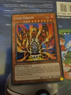 RA01-EN001 Lava Golem Secret Rare 1st Edition YuGiOh - Image 1