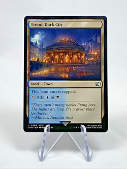 TRENO, DARK CITY - Magic the Gathering Card - Secret Lair: Final Fantasy - Image 1