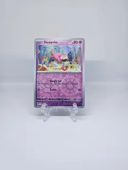 057/142 SLOWPOKE | COMMON REVERSE HOLO | STELLAR CROWN POKEMON CARD - Image 1