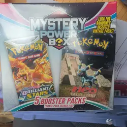 Pokemon Mystery Power Box 5 Booster Packs Trading Card Game - Image 2
