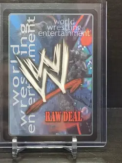 WWE RAW Deal Brock Block Foil Card - Image 2