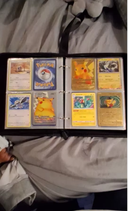 Trading Card Binder for Pokemon - 400 Pockets, 50 Sleeves, Card Collection Album - Image 4