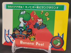 Yoshi Toad #13 Mario Kart Card Carddass Nintendo BANDAI 1993 Japan TCG CCG - Image 1