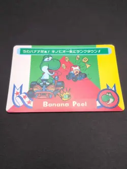 Yoshi Toad #13 Mario Kart Card Carddass Nintendo BANDAI 1993 Japan TCG CCG - Image 5