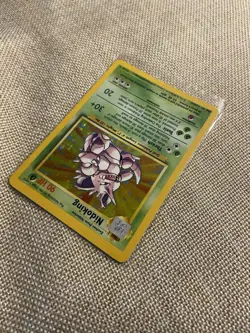Pokemon TCG Nidoking Base Set Holo Rare Card 11/102 199 Never Played NM - Image 3