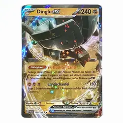 Pokemon card DINGLU EX PAL DE 127/193 dt NM Double Rare Full Art Paldea Evolved - Image 1