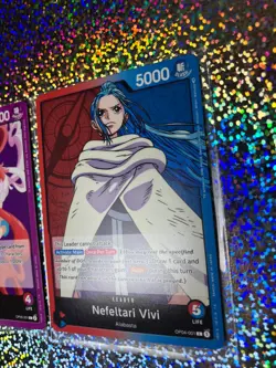 One Piece Card Game: OP04-001 Nefeltari Vivi; OP06-001 Uta; OP08-002 Marco - Image 4
