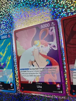 One Piece Card Game: OP04-001 Nefeltari Vivi; OP06-001 Uta; OP08-002 Marco - Image 5