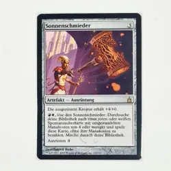 Magic The Gathering Promotion Card Sonnenschmieder Sunforger/Artefact/ - Image 1