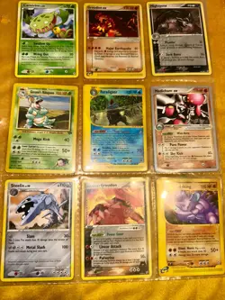 Pokemon Vintage Card Lot 1995-2007 9 Cards LP-Lightly Played - Image 1