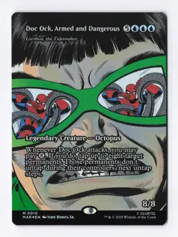 Doc Ock, Armed Dangerous (Borderless Foil) MTG Marvel's Spider-Man Eternal-Legal - Image 1
