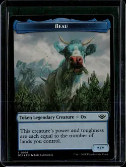 Mercenary 10 / Beau 6 - Foil - Token - OTJ - NM - MTG Magic The Gathering - Image 2