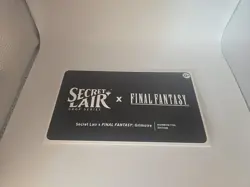 MTG Secret Lair x FINAL FANTASY: Grimoire ENG Rainbow FOIL - Sealed in Hand! - Image 1