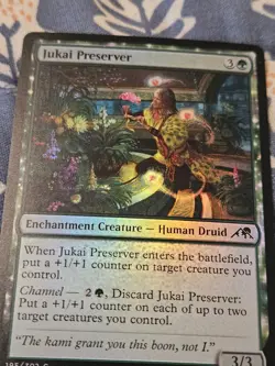 Jukai Preserver FOIL (195/574) Kamigawa Neon Dynasty MTG Magic - Image 2