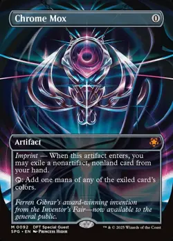 Chrome Mox - Borderless NM, English MTG Special Guests - Image 1