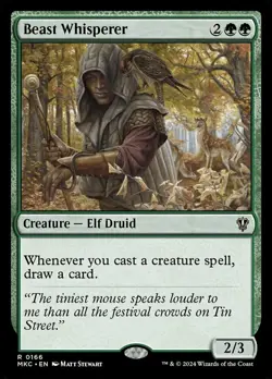 Beast Whisperer NM, English MTG Commander: Murders at Karlov Manor - Image 1