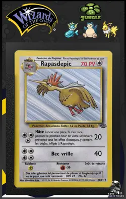 Carte Pokemon Rapasdepic 36/64 Edition 2 Ed 2 Unlimited Jungle Wizards 1 - Image 1