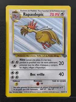 Carte Pokemon Rapasdepic 36/64 Edition 2 Ed 2 Unlimited Jungle Wizards 1 - Image 2